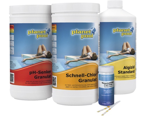 Planet Pool Water care starter set, 5 pieces