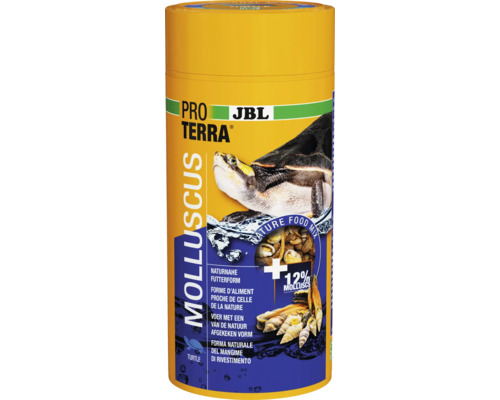 JBL PROTERRA MOLLUSCUS Snail Treat for Water & Marsh Turtles 1000 ml