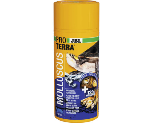 Water turtle snack JBL PROTERRA MOLLUSCUS snail treat for water and pond turtles 250 ml