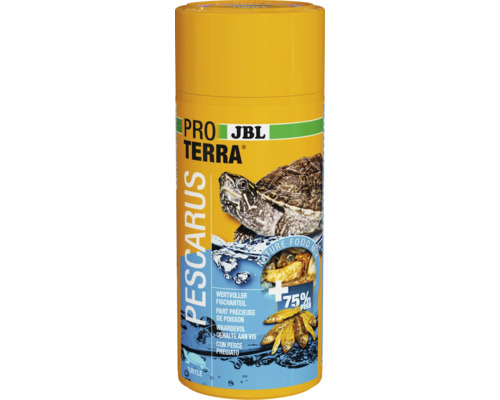 Water turtle snack JBL PROTERRA PESCARUS fish treat for marsh and water turtles 250 ml