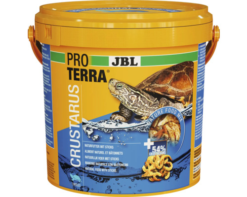 Water turtle food JBL PROTERRA CRUSTARUS complete food mix for water and pond turtles 2.5 l