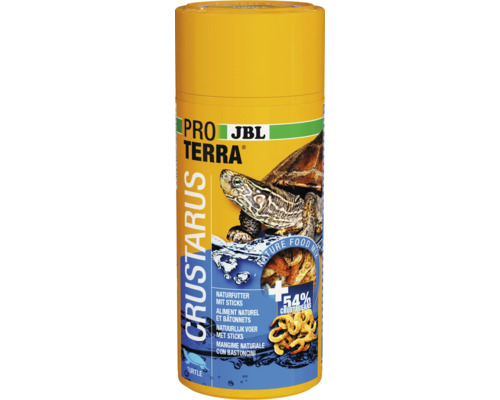 Water turtle food JBL PROTERRA CRUSTARUS complete food mix for water and pond turtles 250 ml