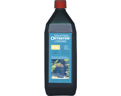 Hydrogen peroxide 6%, 1000 ml
