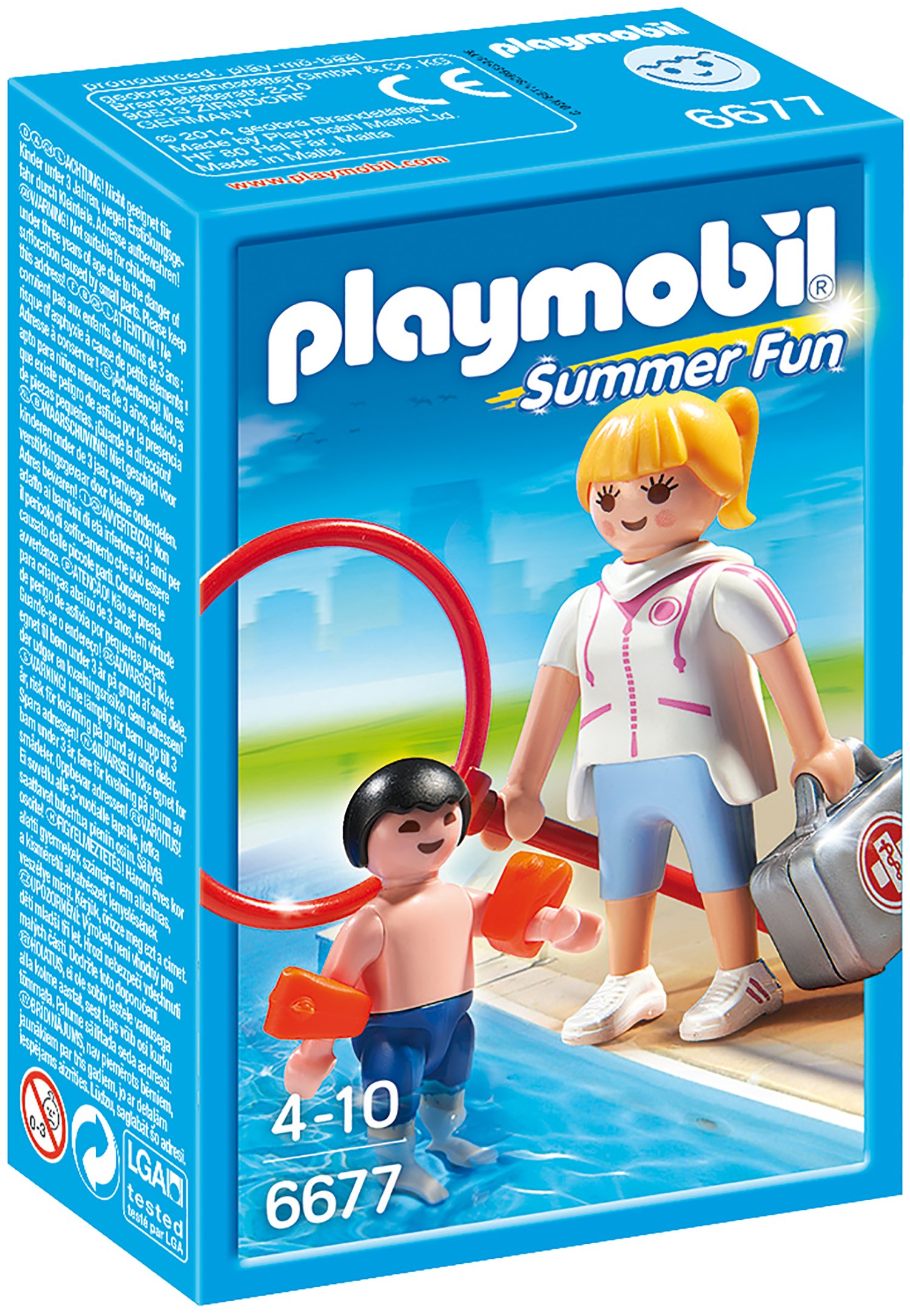 Playmobil Water Park Pool Supervisor