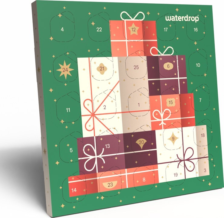 Buy the waterdrop Advent Calendar 2025, Micro-Drinks, Zero-Calorie Indulgence, 52.3 g online