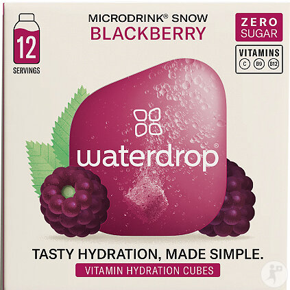 Waterdrop Microdrink Blackberry Vitamin Drinking Cubes 12 pieces