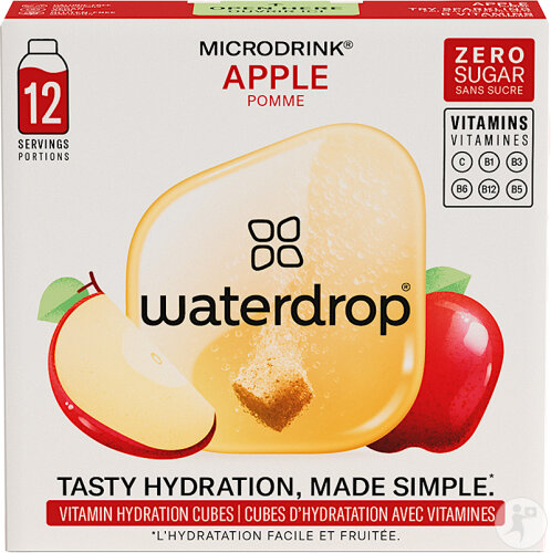Waterdrop Microdrink Hydration Cubes Apple 12 Servings