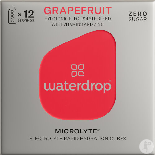 Waterdrop Microlyte Drink Cubes Grapefruit 12 pieces
