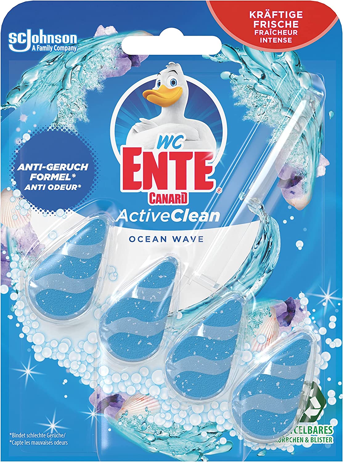 WC-Ente WC Fragrance Rinser Hanger Toilet Cleaner Ocean Wave Marine