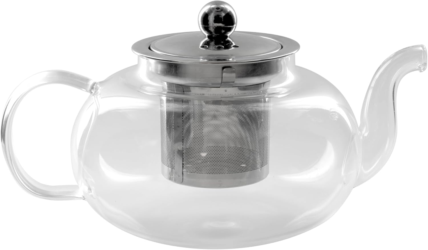 Home deco Factory - Ka4549 - Stainless Steel Tea Strainer, 700 ml, Art de La Table, Drink and Apero The Cafe and Sugar