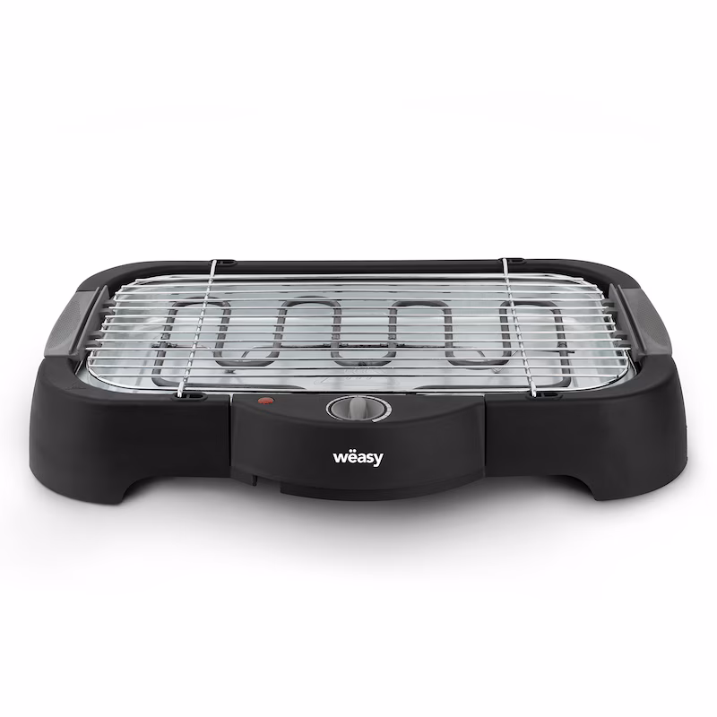 Wëasy Barbecue Electrique BBQ GBE40, Multifunctional Tabletop Grill, Indoor/Outdoor Use, Adjustable Thermostat, Meat, Vegetables, Fish