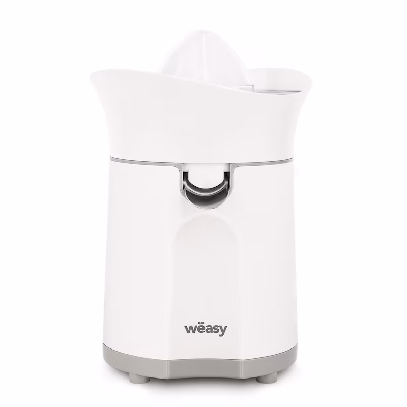 Wëasy Electric Citrus Juicer CITRU6 BPA-free, 2 cones, dishwasher safe, orange, lemon, grapefruit juice, 85W