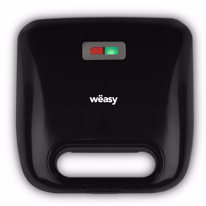 Weasy Sandwich Maker 4 in 1 JOY600 / 750 W / Sandwich, Waffle, Grill and Donuts / Overheating Protection / Black