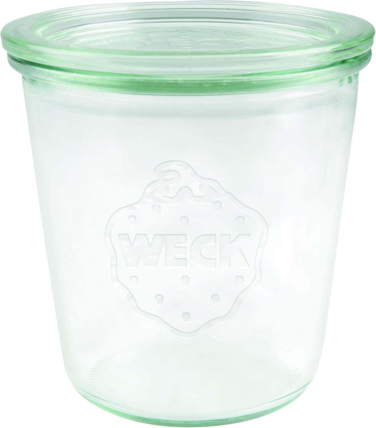 Weck Preserving Jars 290 ml (High-Quality Preserving Glass with Glass Lid, for Preserving, Heat Resistant, Microwave-Safe, Oven-Safe, Round Edge Glass) 900, Pack of 6