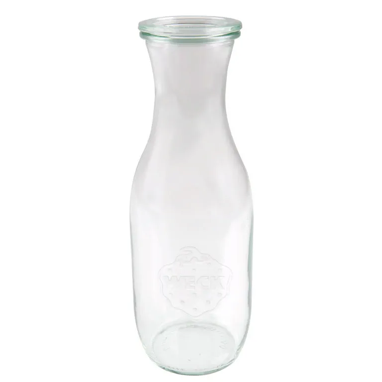 WECK juice bottle with glass lid, capacity: 1062 ml, H: 250 mm, D: 60 mm