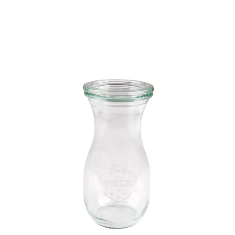 WECK juice bottle with glass lid, capacity: 290 ml, H: 140 mm, D: 60 mm