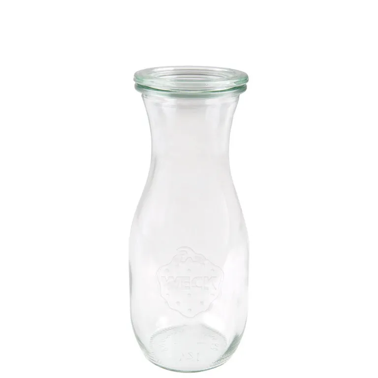 WECK juice bottle with glass lid, capacity: 530 ml, H: 184 mm, D: 60 mm