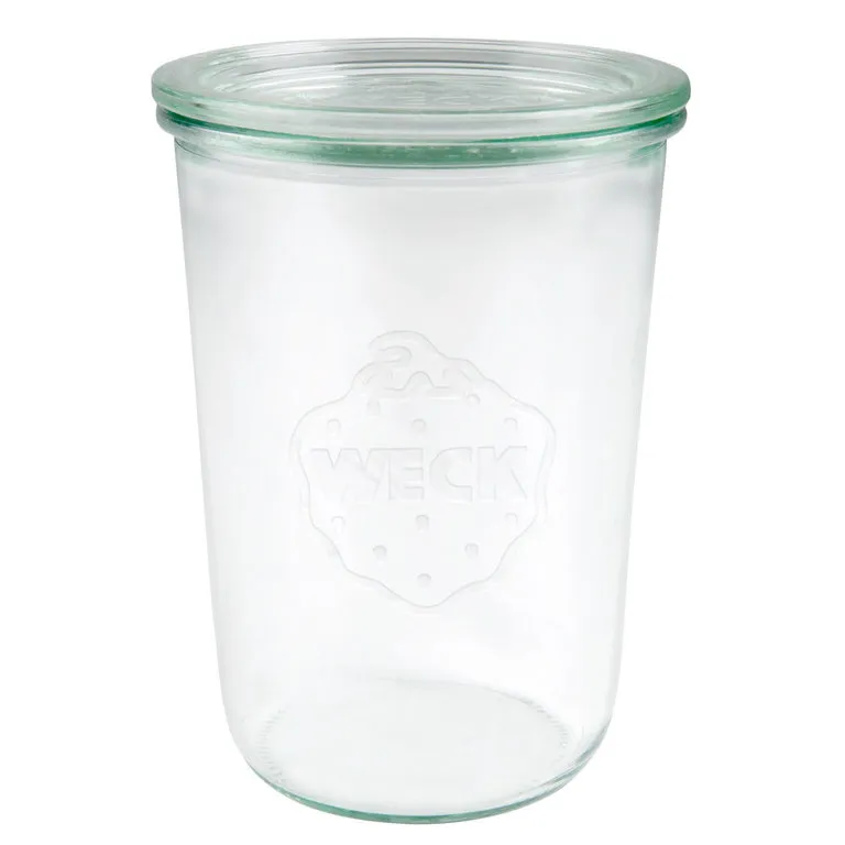 WECK preserving jar with glass lid, capacity: 850 ml, H: 147 mm, D: 100 mm