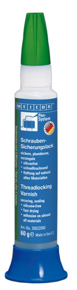 WEICON screw locking varnish | sealing varnish | 60 g | green (RAL 6010)
