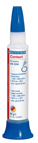 WEICON VM 2000 Cyanoacrylate Adhesive | High-viscosity superglue for metal | 60 g