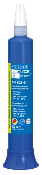 WEICONLOCK® AN 302-44 Threadlocker|for passive materials, medium strength|200 ml|blue