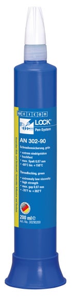 WEICONLOCK® AN 302-90 Threadlocker|high strength, extremely low viscosity|200 ml|green