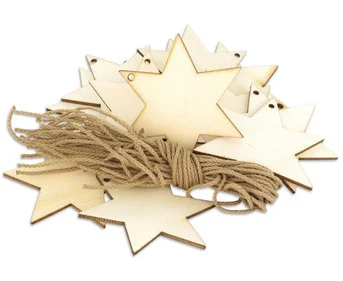 Christmas ornaments “Star”, blank, 24 pieces