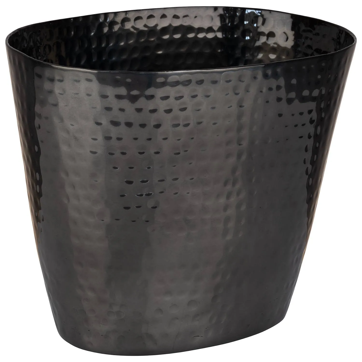 Wine/champagne cooler, aluminum, 20.5 x 14 x 17 cm / 3.9 ltr., color: gunmetal look