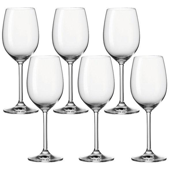 LEONARDO HOME Wine glass white wine glass Daily (set of 6) made of glass by Leonardo