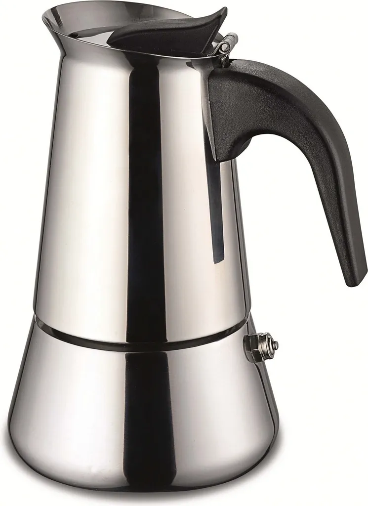 Karl Weis & Cie. GmbH Weis 16974 Espresso Maker 4 Cups, Silver