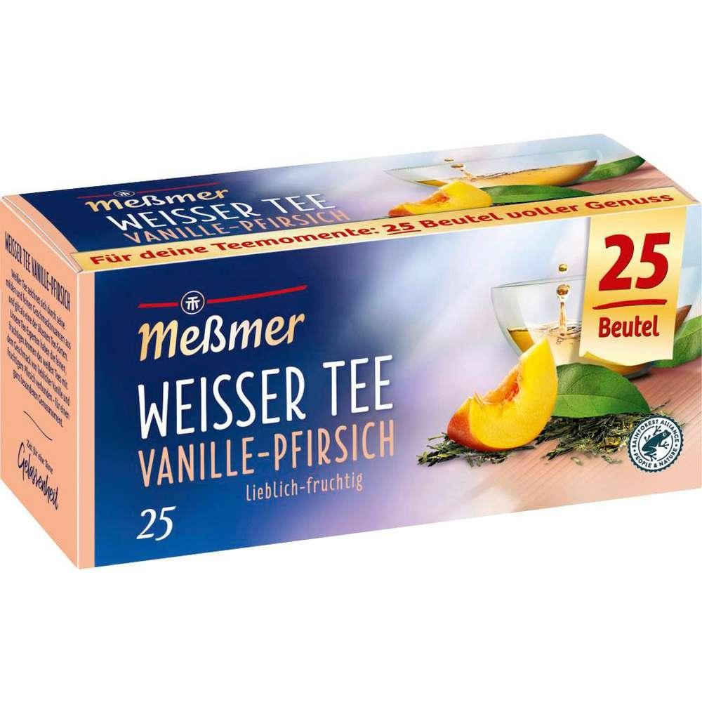 Meßmer White tea, vanilla peach