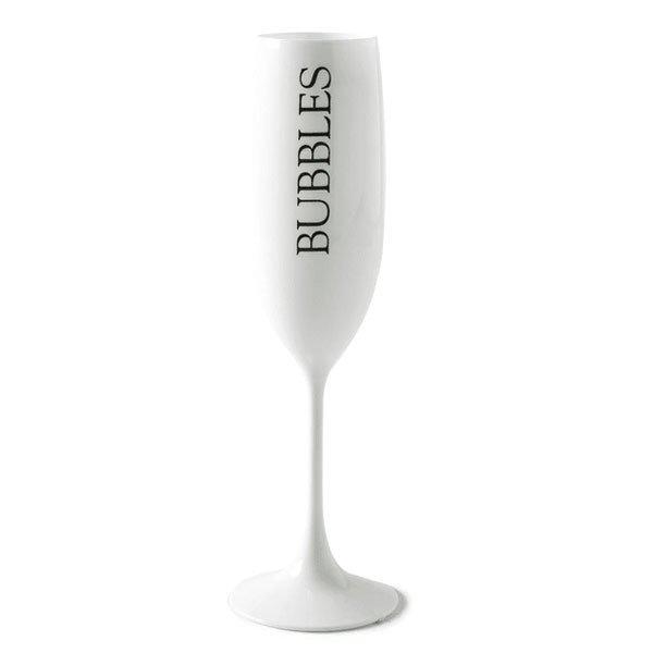 Rivièra Maison white champagne glass Bubbles from Riviera Maison
