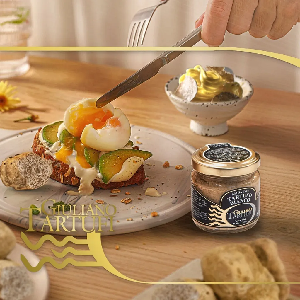 Giuliano Tartufi WeisseTrüffelsauce, 80 g  (Salsa Tartufata Bianca)