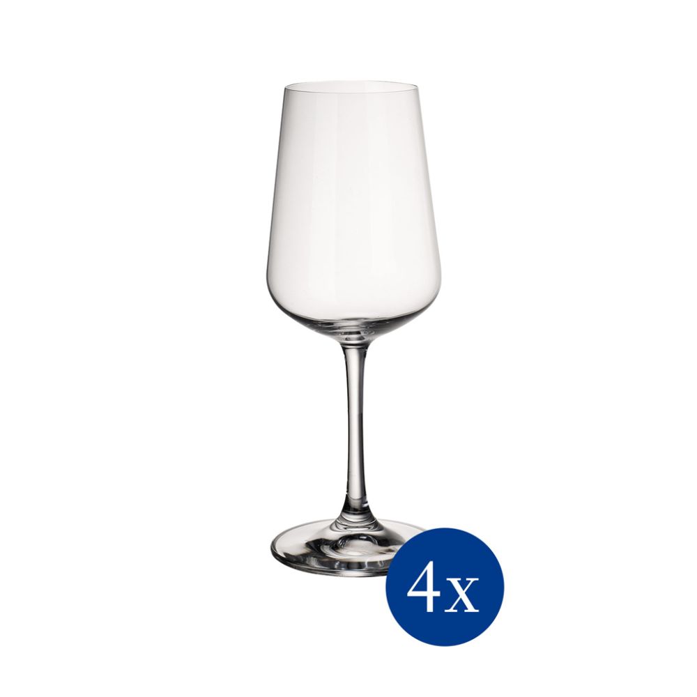 Villeroy und Boch White Wine Glass Set 4pcs 214mm Ovid Villeroy and Boch