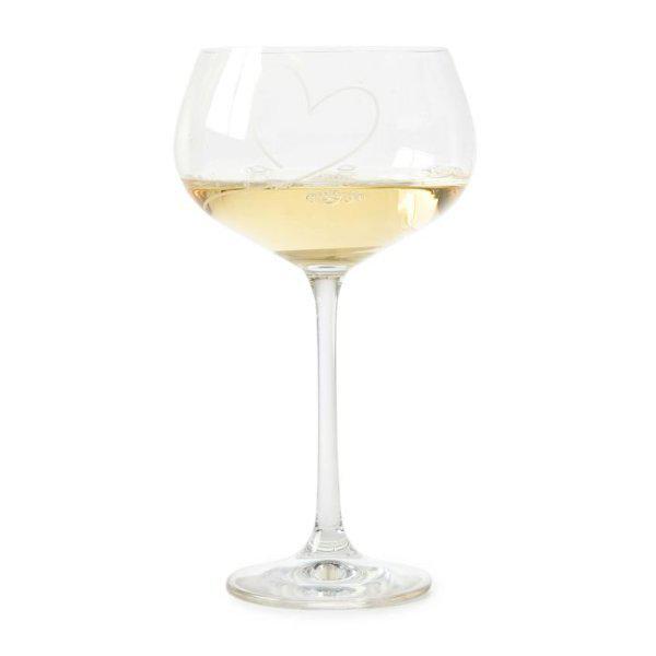 Rivièra Maison White wine glass With Love from Riviera Maison