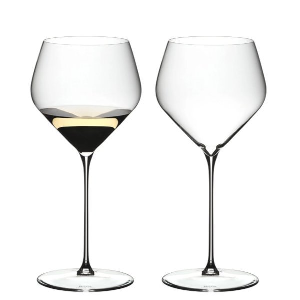 Veloce white wine glasses by Riedel