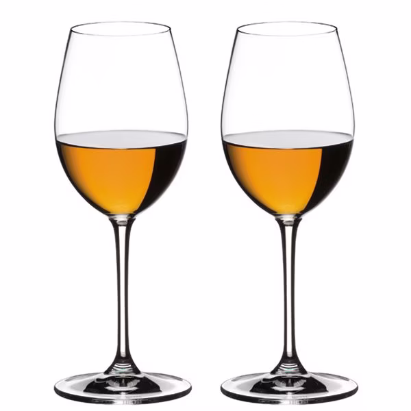 RIEDEL White wine glasses Vinum Sauvignon Blanc and dessert wine