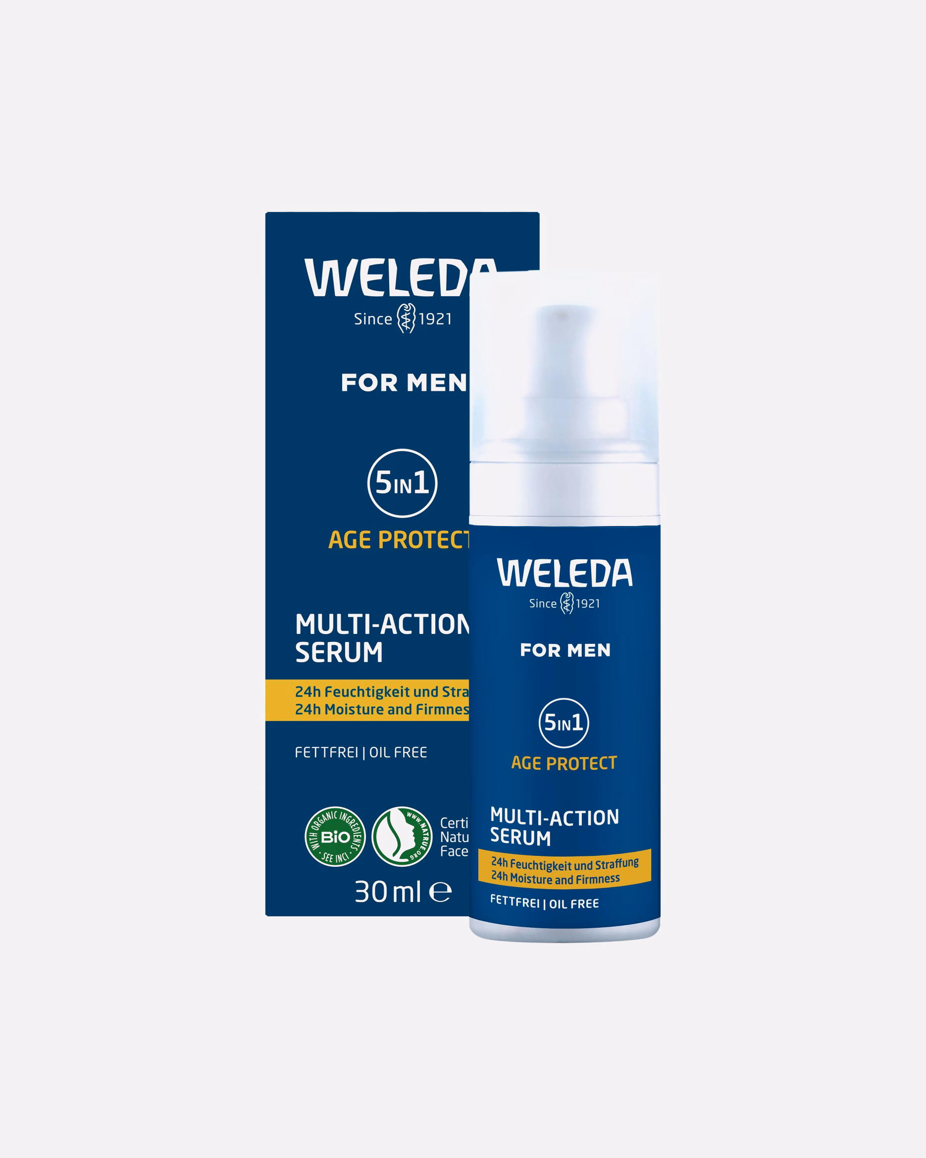 Weleda Anti-Aging Serum For Men 5In1 Age Protect Multi-Action Serum