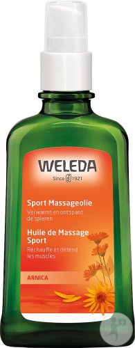Weleda Arnica massage oil bottle 100ml