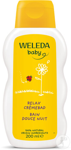 Weleda Baby Calendula Cream Bath Organic 200ml