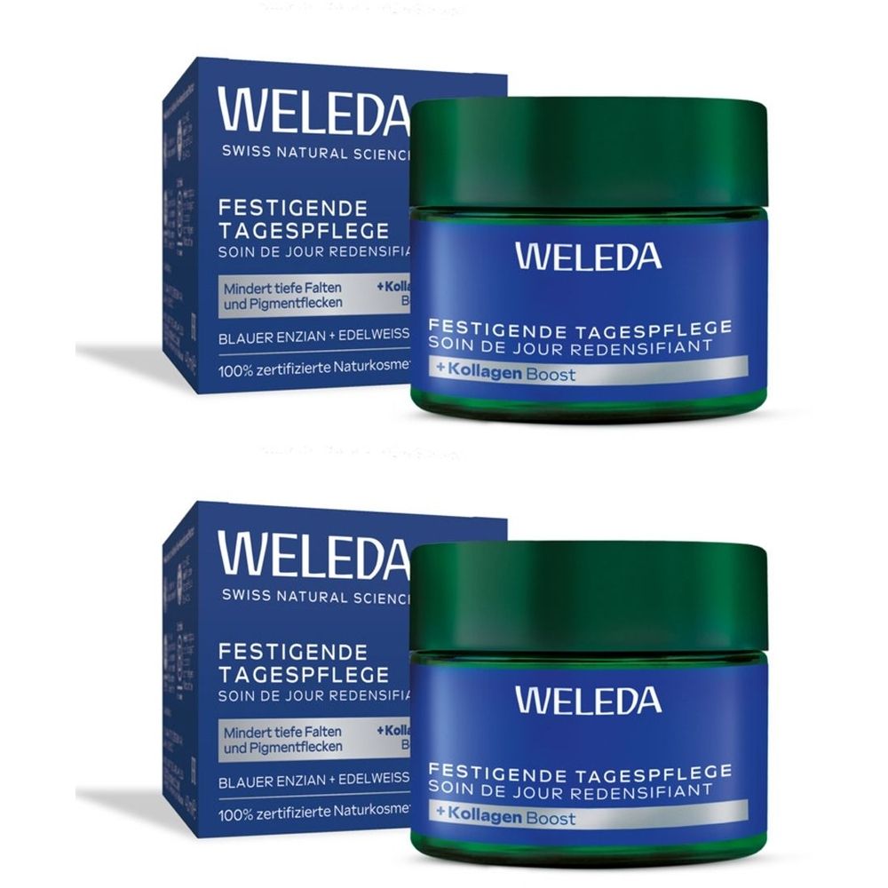 Weleda Firming Day Cream Blue Gentian & Edelweiss - reduces deep wrinkles & age spots 80 ml