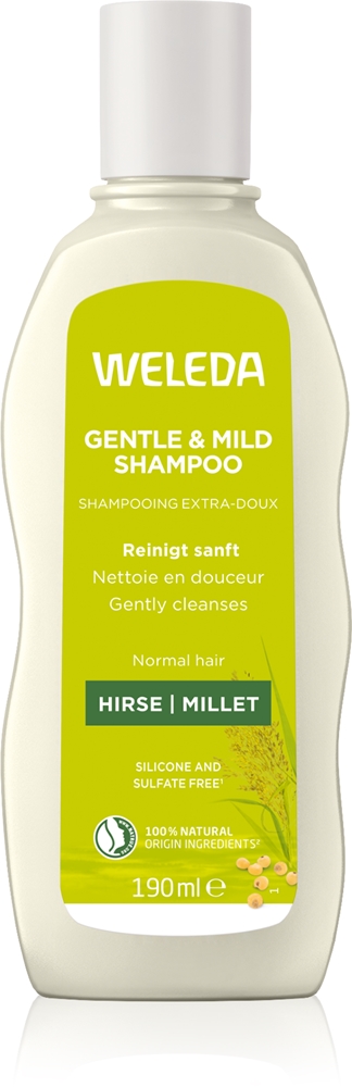 Weleda Hair Care nourishing shampoo with millet for normal hair