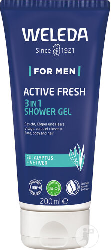 Weleda Men Active Shower Gel Tube 200ml