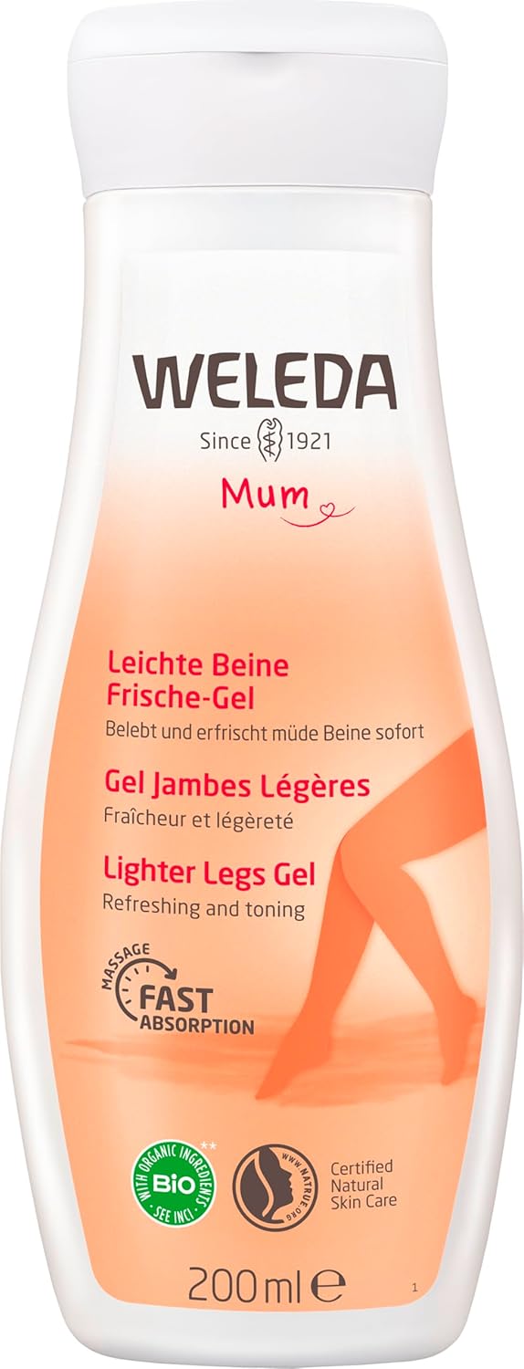 Weleda Pregnancy care Revitalizes and cares for heavy, tired legs Light Legs Fresh Gel