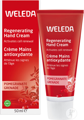 Weleda Regenerating Hand Cream with Pomegranate Tube 50ml New Formula