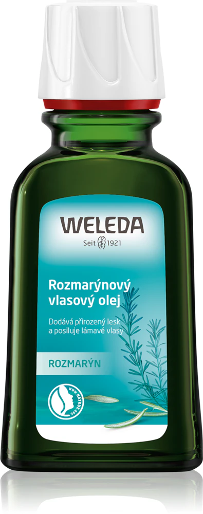 Weleda Rosemary hair oil to strengthen hair
