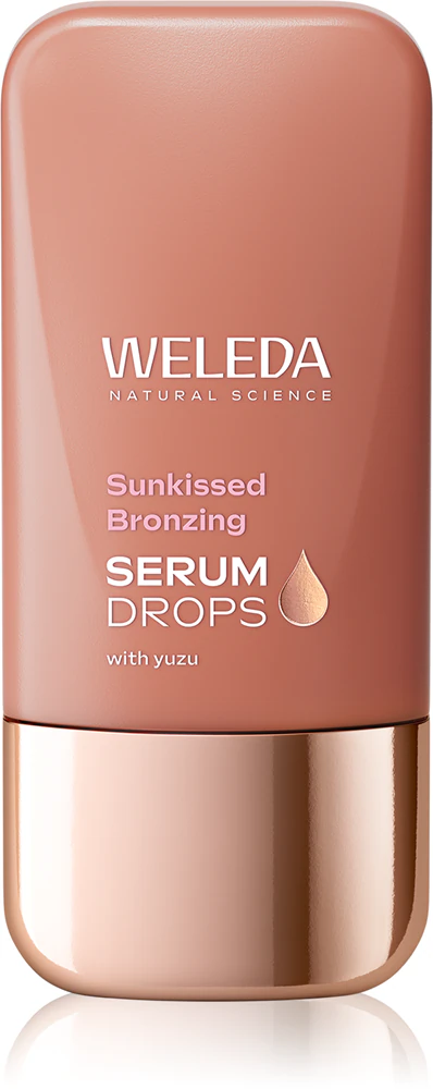 Weleda Serum Drops Sunkissed Bronzing moisturizing skin serum with a light tanning effect
