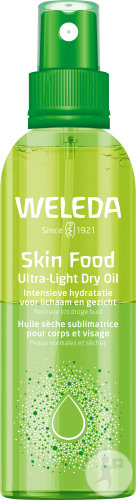 Weleda Skin Food Ultra-Light Dry Oil Sublimating Dry Oil for Body and Face 100ml