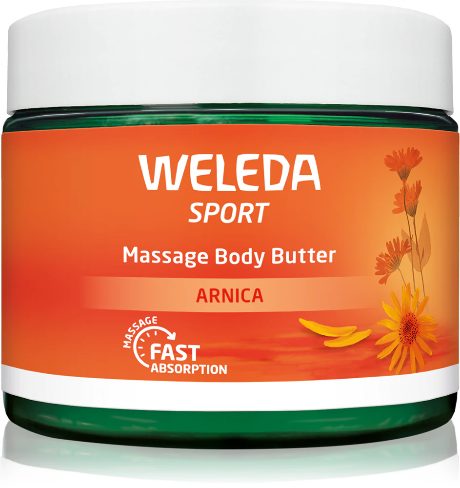 Weleda Sport Massage Body Butter for Muscle Regeneration