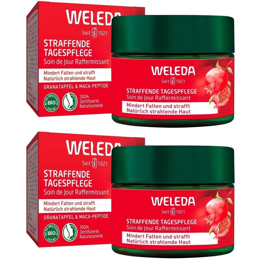 Weleda Firming Day Cream Pomegranate & Maca Peptides - reduces wrinkles & firms 80 ml